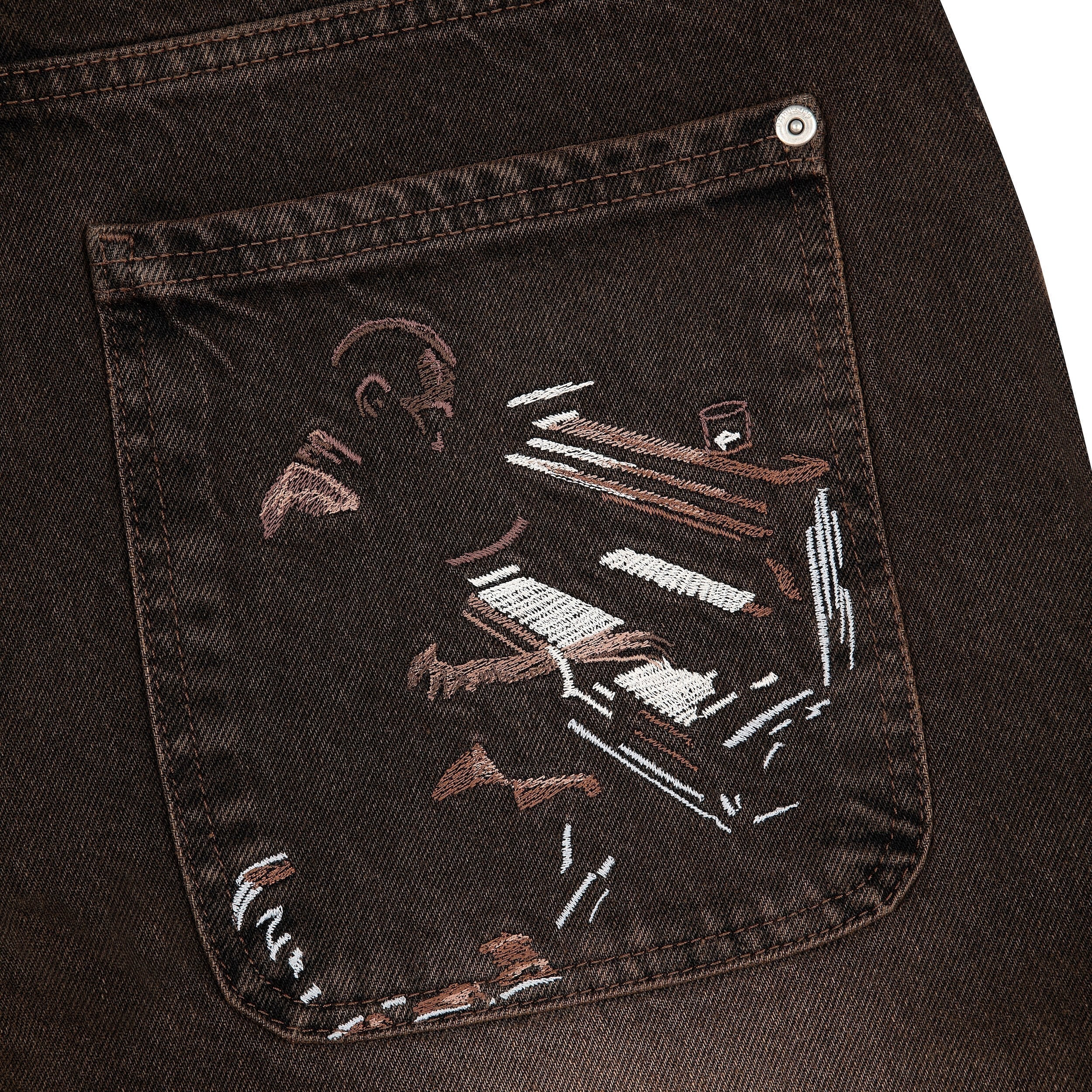 "jazz v2" denim brown