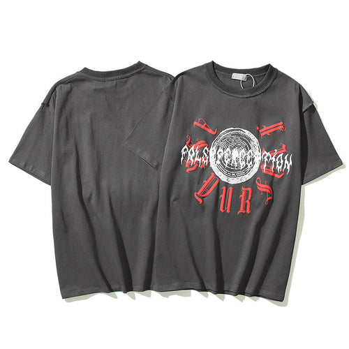 Askyurself T-shirts Summer Printed Teen Short Sleeve T-shirt