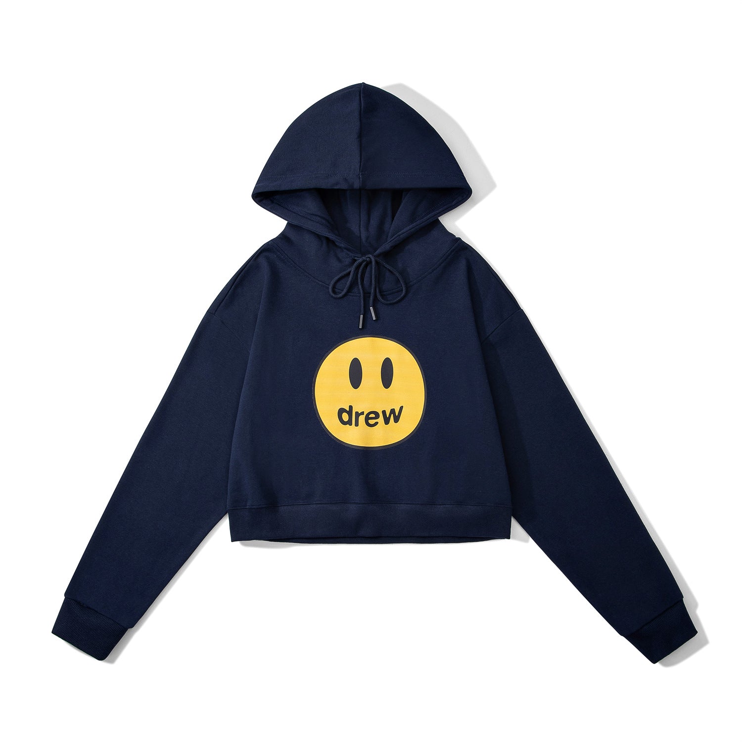 Drew House Hoodie Classic Logo Short Hoodie For Girls
