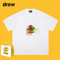 Drew T-shirts Loose Graffiti Printing