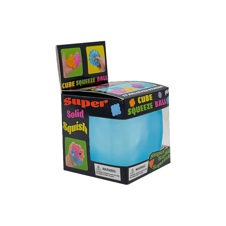 Needoh Nice Cube Sensory Fidget - Premium Stress Relief Tool for Anxiety, ADHD & Focus