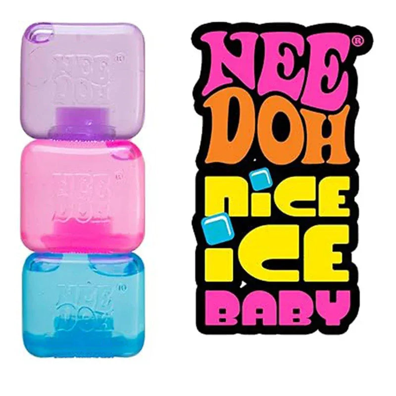 Schylling Needoh Nice Cube Sensory Toys Stress Relieving Blocks Pinching Relieving Puzzle Solving Venting Children Souvenir